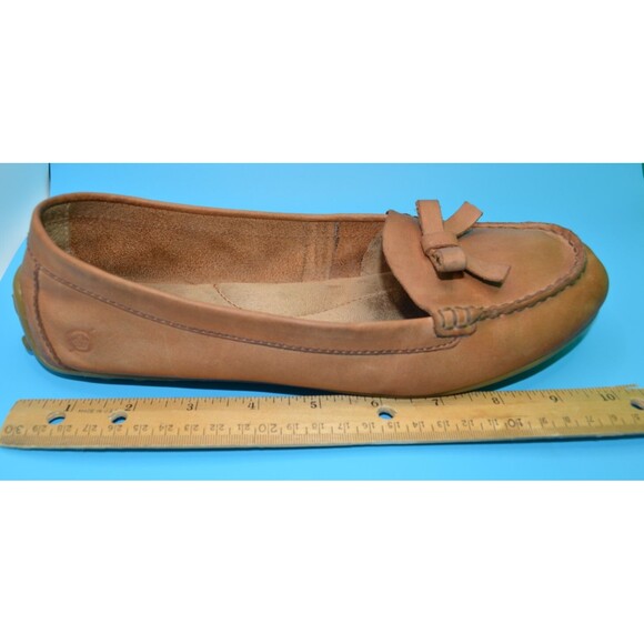 Born Driving Loafers Moccasins / Sz 8.5 / Leather / Brown Tan / Comfort - Picture 7 of 8